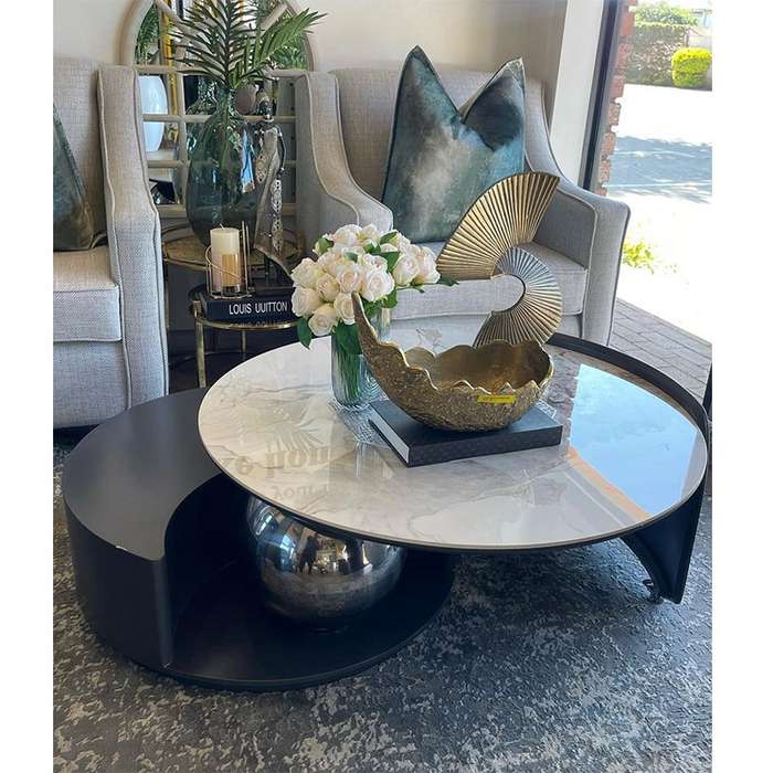 KC FURN-Norman Rotating Coffee Table