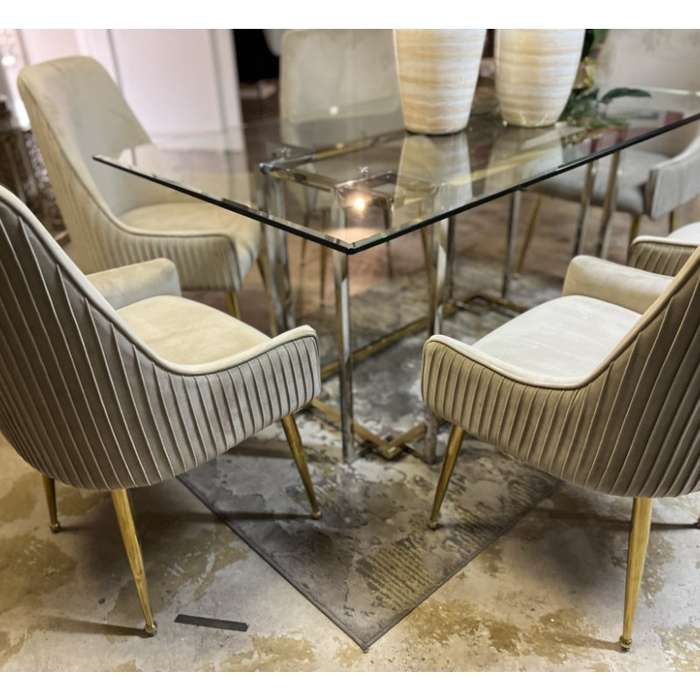 KC FURN-Lilo 6 Seater Dining Set