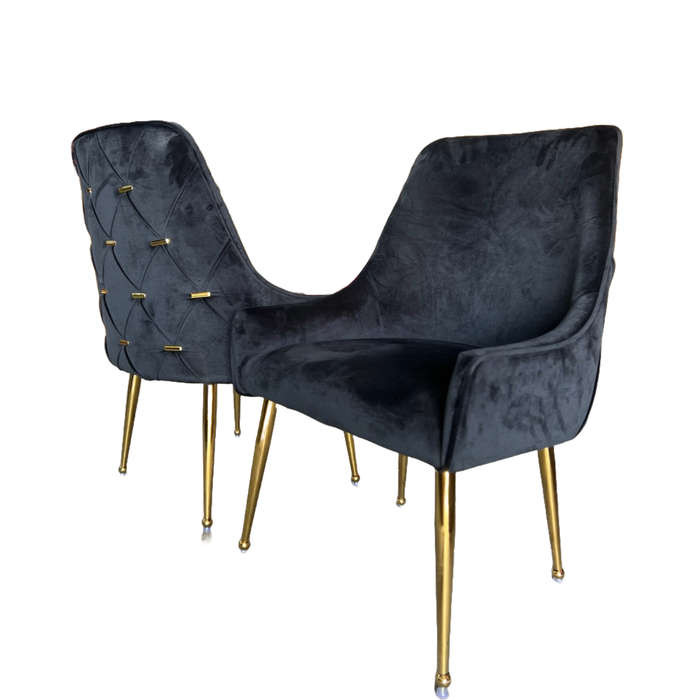 KC Furn - Donna Velvet Dining Chair