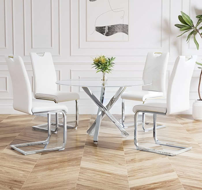 KC FURN-Layla 4 Seater Dining Set