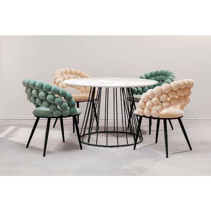 KC Furn-Poland 4 Seater Dining Set