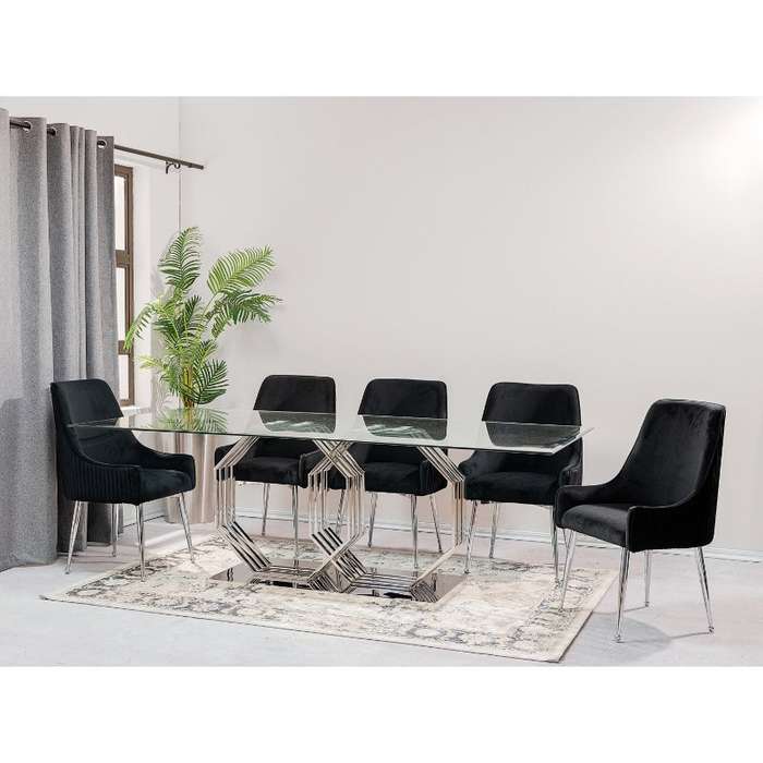 KC Furn- Diamond Dining Set