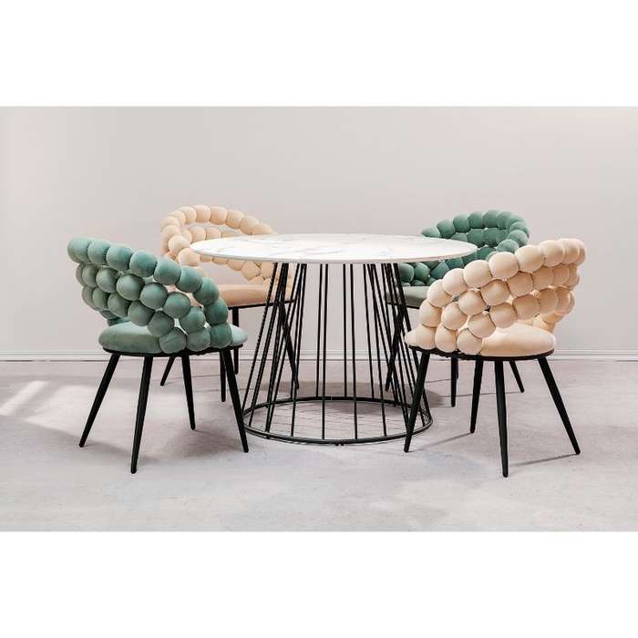 KC Furn-Poland 4 Seater Dining Set