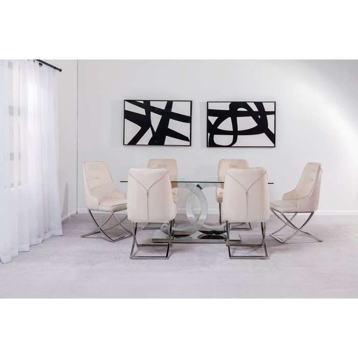 KC Furn-Spectar 8 Seater Dining Set