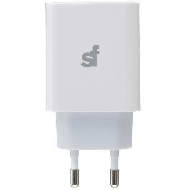 Superfly 38W Dual USB PD and QC Wall Charger - White
