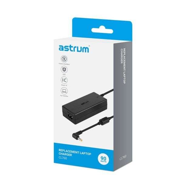 Astrum CL760 90W Home Laptop Charger for Toshiba