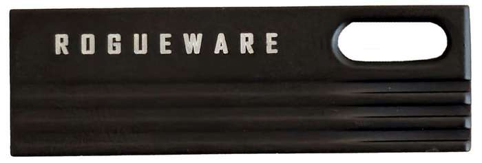 Rogueware U280-U3 16GB Metal Capless USB 3.0 Flash Drive - Black