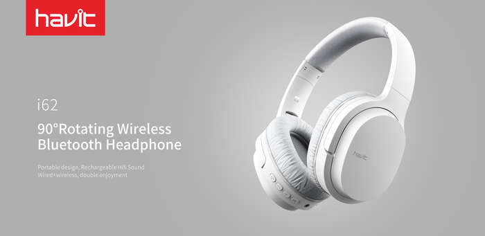 Havit I62 Wireless Bluetooth Headphones (Black)