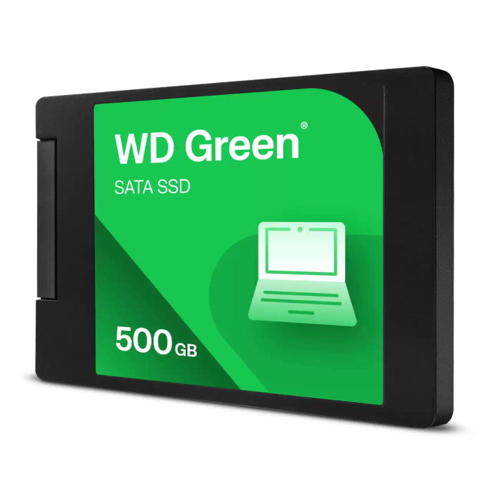 WD Green SATA SSD - 500GB, 2.5-Inch