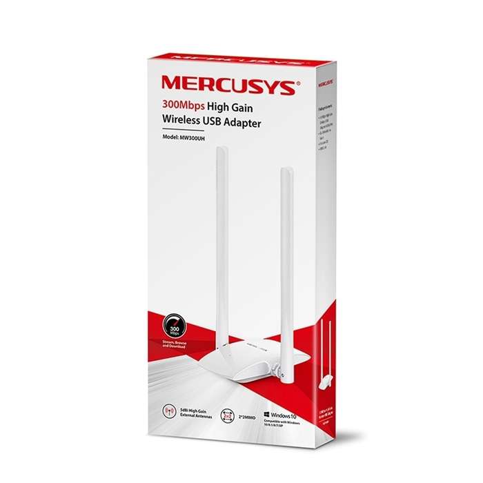 Mercusys MW300UH 300Mbps Wireless USB Adapter