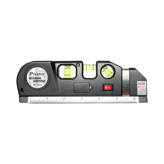 PROSKIT PD-161-C | 4-IN-1 MULTI-PURPOSE LASER LEVEL MEASURING TOOL