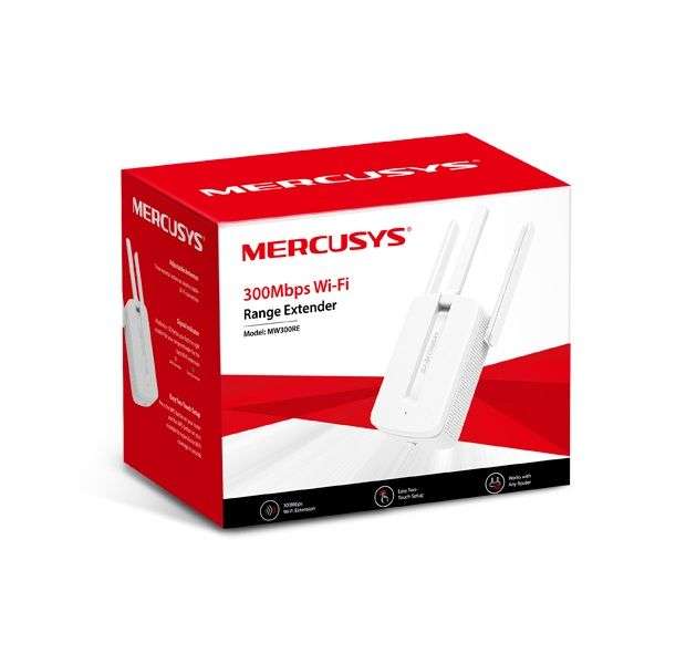 Mercusys MW300RE 300mbps Wifi Range Extender