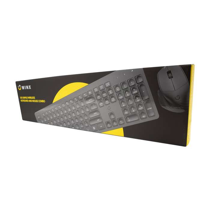 WINX DO Simple Wireless Keyboard and Mouse Combo