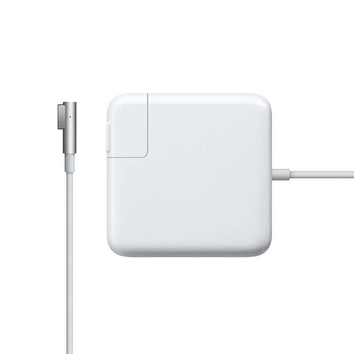 60W MagSafe Power Adapter Charger for MacBook L shape - White