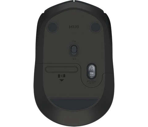 Logitech M170 Ambidextrous Wireless Mouse Grey