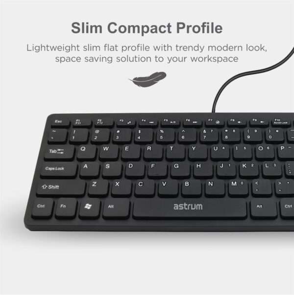 Mini Wired USB Keyboard
