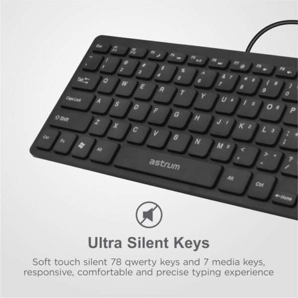 Mini Wired USB Keyboard