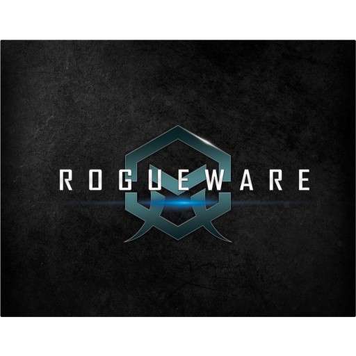 Rogueware RW-GP100 L Black Non-Slip Gaming Mouse Pad