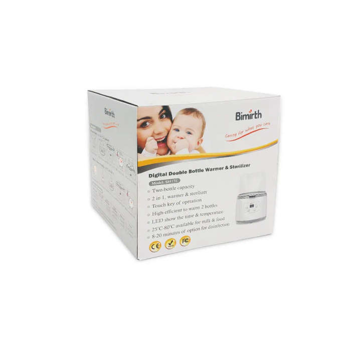Double Bottle warmer and sterilizer