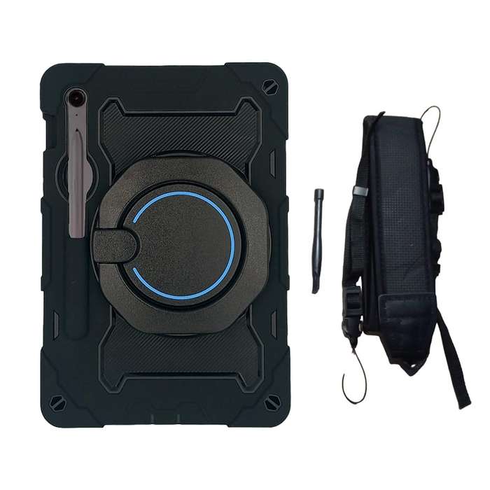 Killer Deals Protective Cover Case with Strap for Samsung Galaxy Tab S9