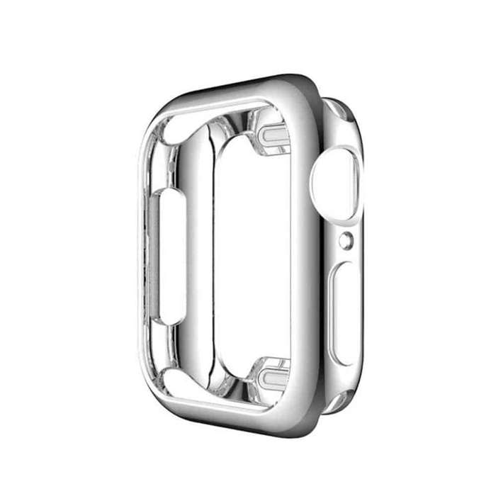 Killer Deals Full Around TPU Protective Case for 40mm Apple iWatch - Silver