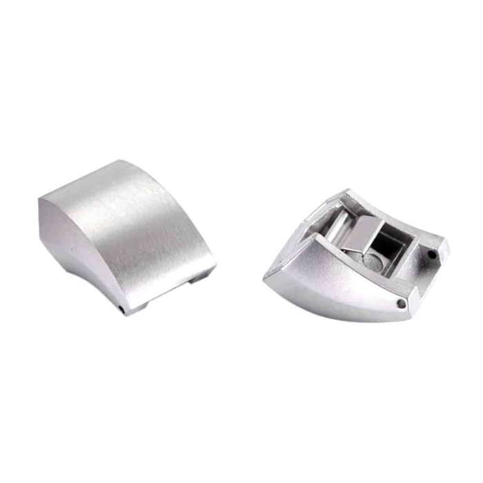 Killer Deals Stainless Steel Adapter Connector for Fitbit Alta (7mm strap) -Siliver