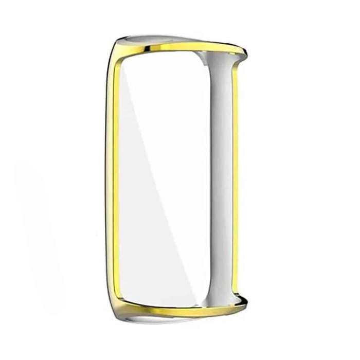 Killer Deals Fitbit Luxe Replacement TPU Silicone Protective Case - Gold
