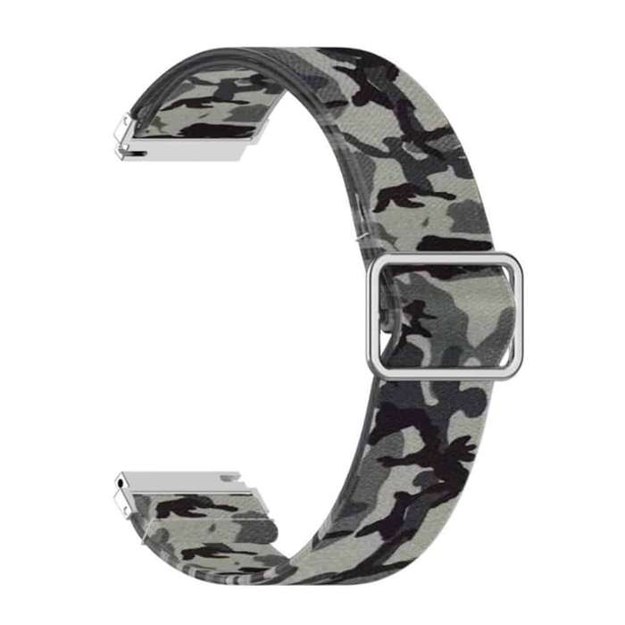 Killer Deals 20mm Nylon Band for Galaxy watch 3/Active/2/ Gear s2/Sport - Camo Grey