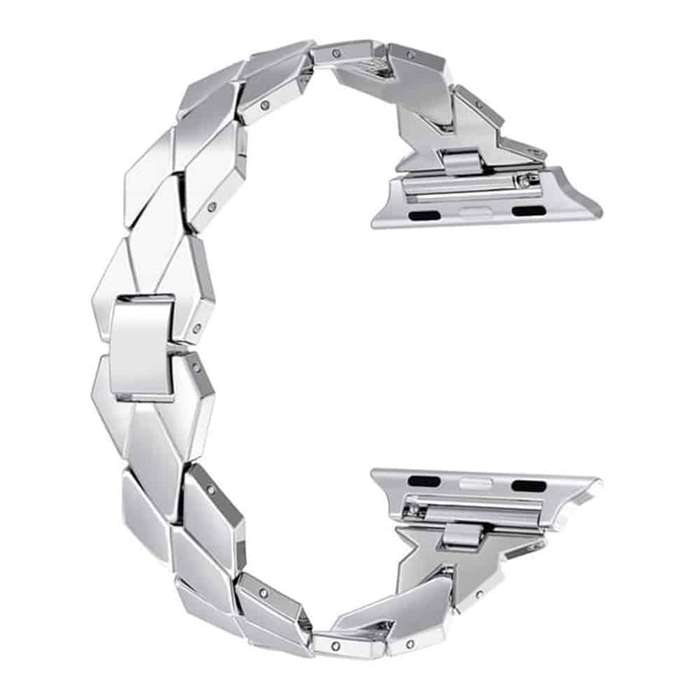 Killer Deals Stainless steel strap for 38/40/41mm Apple Watch - Silver+ Link removal tool