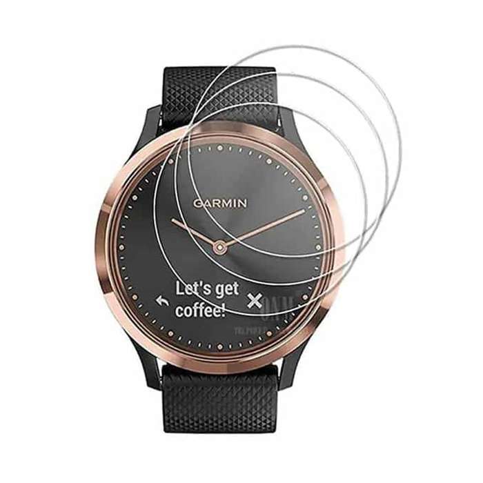 Killer Deals 37mm Tempered Glass Screen Protector for Garmin Vivomove HR x3 Combo