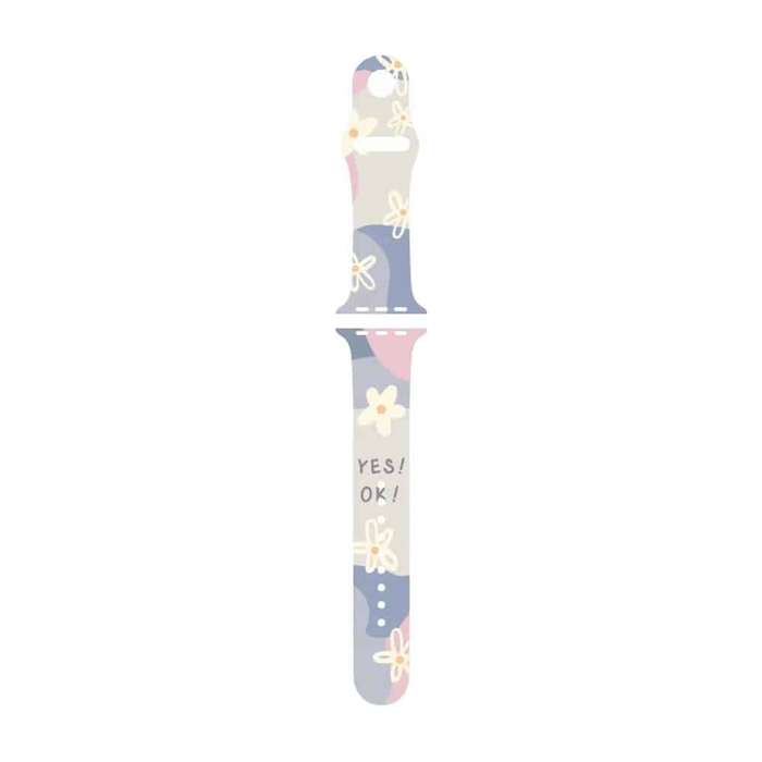 Killer Deals Silicone Strap for Apple Watch 38/40/41mm - Daisy