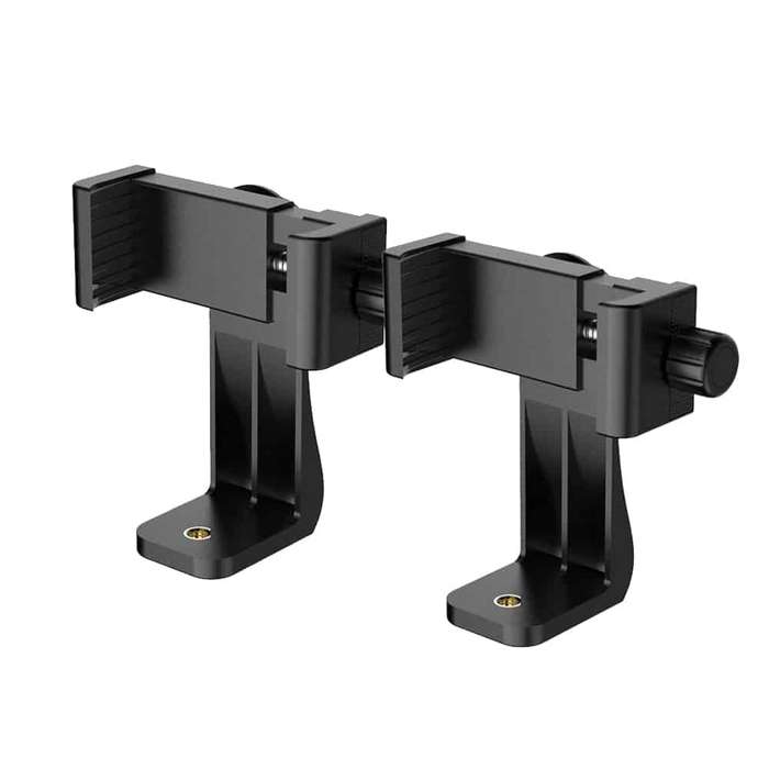 Killer Deals Universal 360 Adjustable Tripod Adapter Clip Smartphone Mount x2 Combo