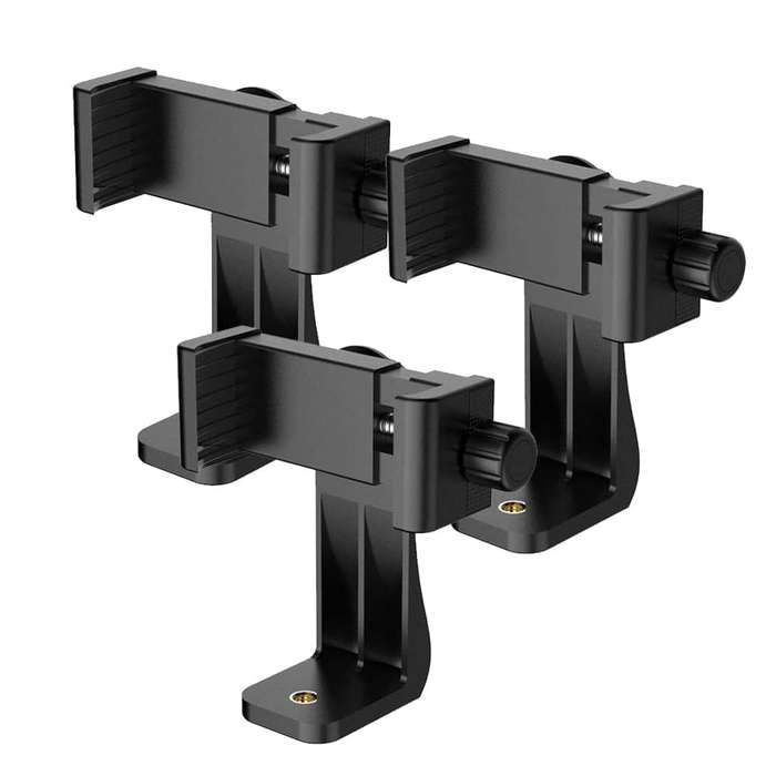 Killer Deals Universal 360 Adjustable Tripod Adapter Clip Smartphone Mount x3 Combo