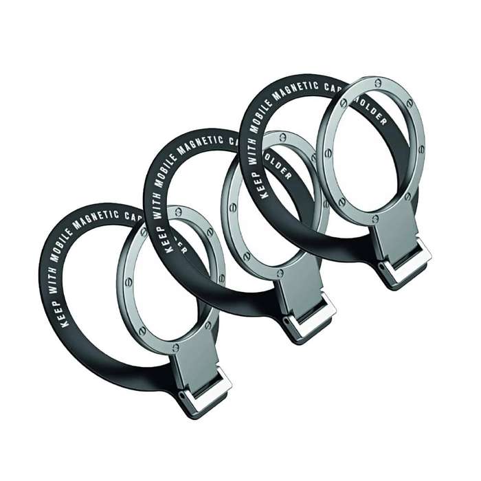 Killer Deals Magnetic MagSafe Phone Ring Kickstand for iPhone / Samsung x3 Combo