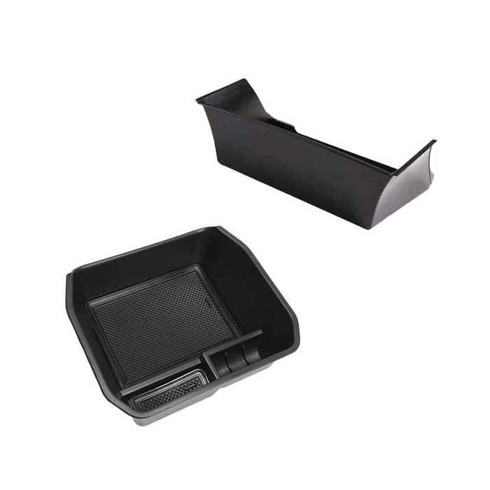 Killer Deals ABS Car Centre Console Storage Box Armrest Organizer for Land Rover Defender 2 Pack