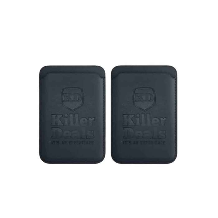 Killer Deals Extra Strength MagSafe RFID Leather Wallet for iPhone/ Samsung x2 Combo
