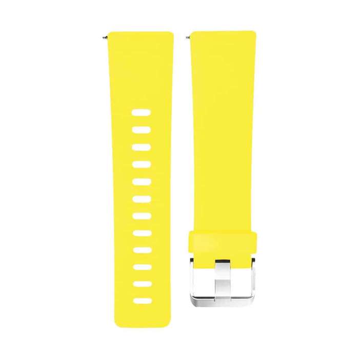 Killer Deals Silicone Strap for Fitbit Versa/Versa 2 (S/M) - Yellow