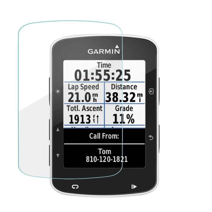 Killer Deals Anti-Shatter Tempered Glass Screen Protector for Garmin Edge 820
