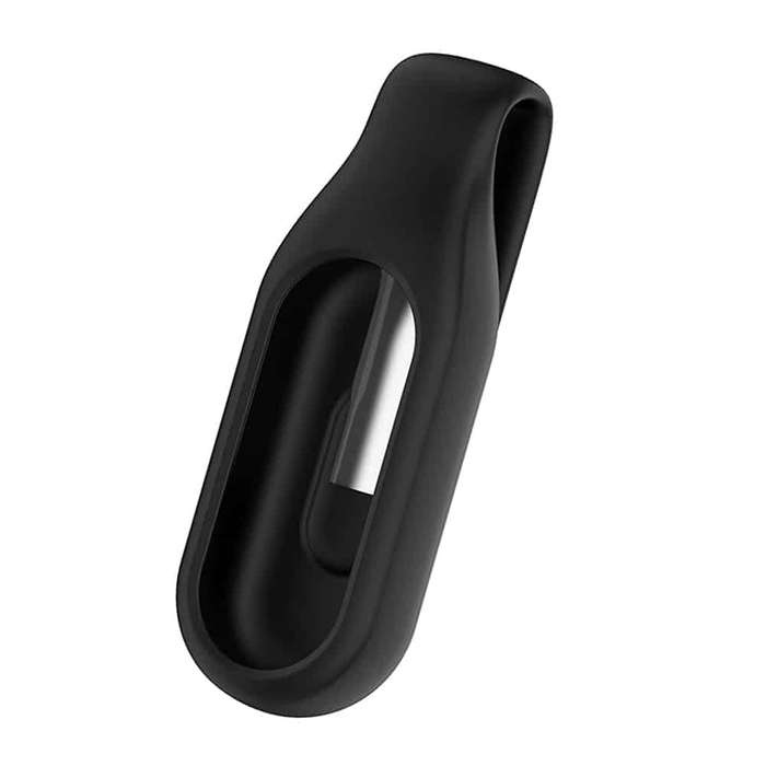 Killer Deals Silicone Clip Buckle Case for Xiaomi MI Band 10/9/8- Black