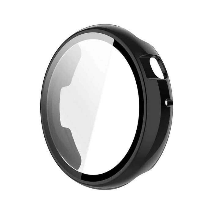 Killer Deals Tempered Glass Hard PC Protective Case for Honor Watch Fit - Black