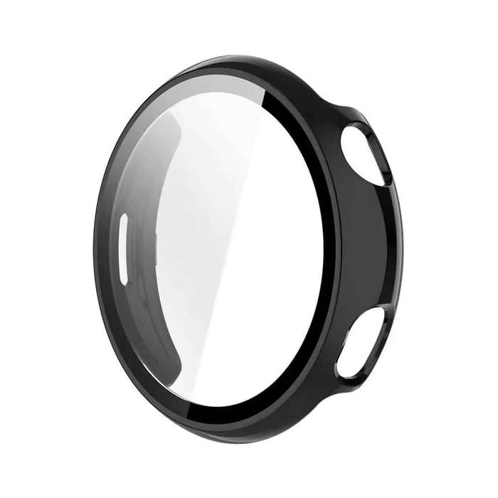 Killer Deals Tempered Glass Hard PC Protective Case for vivo watch5 - Black