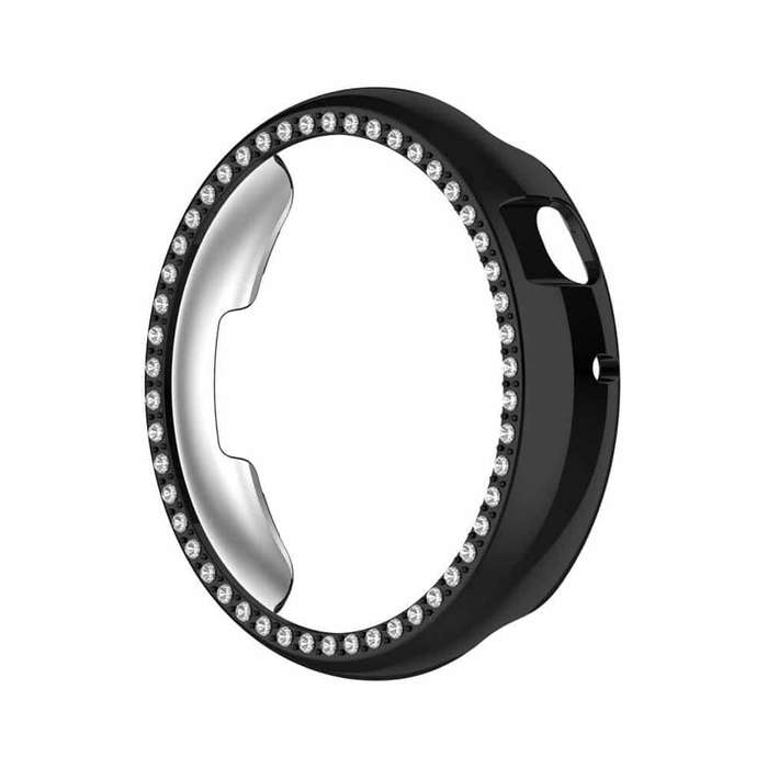 Killer Deals Diamond PC Case for Honor Watch Fit - Black