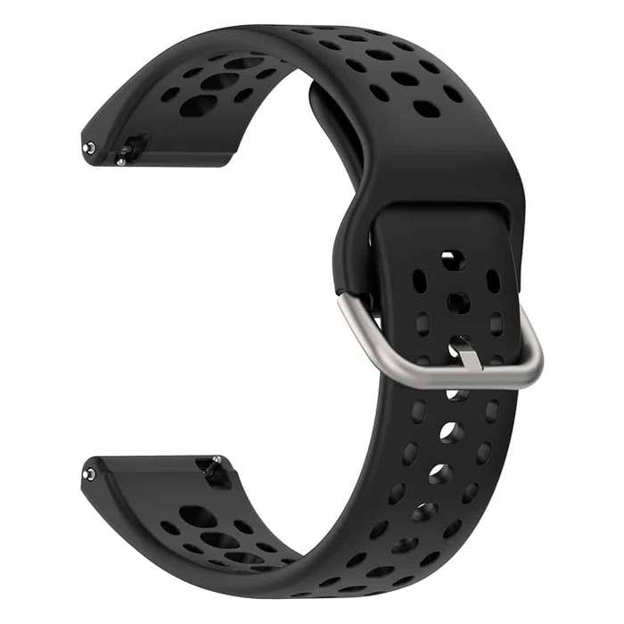 Killer Deals Silicone Band for Amazfit BIP6 (A2435)- Black