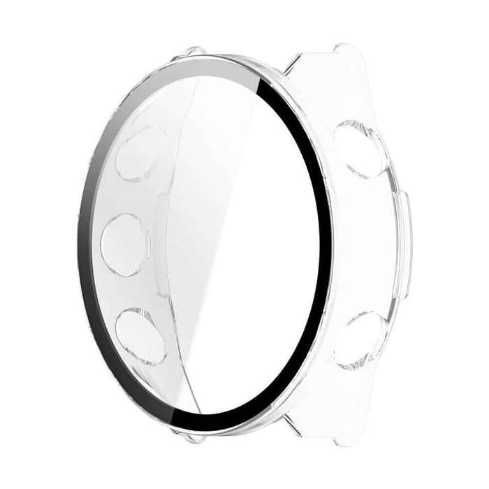 Killer Deals Tempered Glass Hard PC Protective Case for Garmin Forerunner 570 42mm - Clear