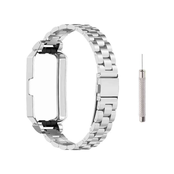Killer Deals Stainless Steel Strap for Huawei Band 10- Silver