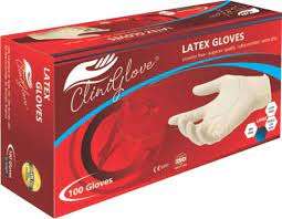 Latex Gloves Medium (100s)