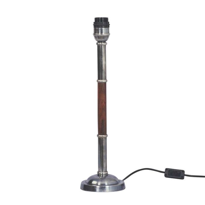 Solid Brass Hand Made Nickel Plated Table Lamp | MET1624