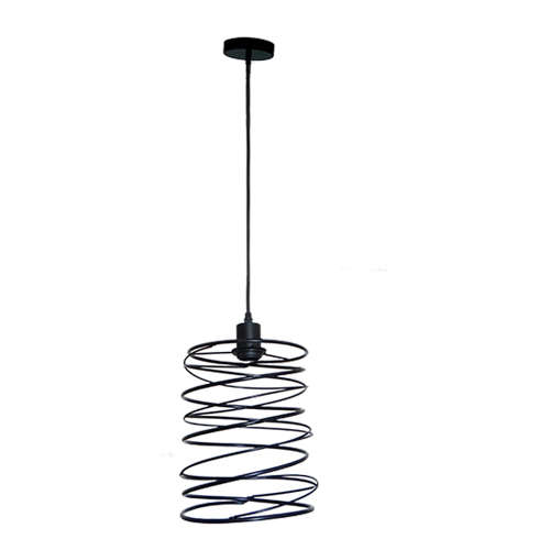 Spiral Wire Shade Pendant Light | FR01