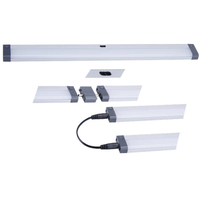 Aluminium and PC Under Counter Light with Sensor Switch | FTL012 UC