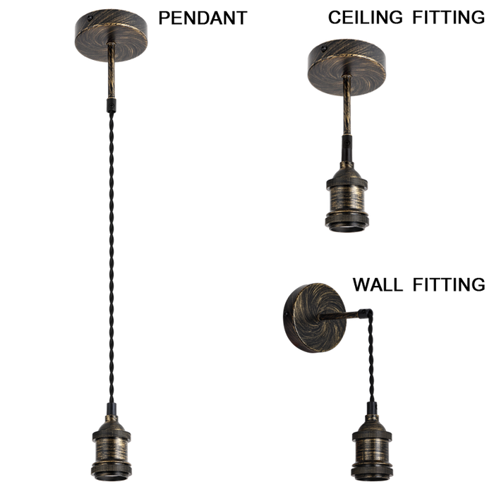 3 in 1 DIY Kit | PEN502 Antique Brass